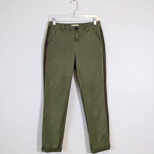 HARPER HERITAGE Mid-Rise Cropped Straight Leg Pants SZ M